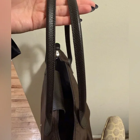 Longchamp Le Pliage Mocha Tote - Picture 7 of 8